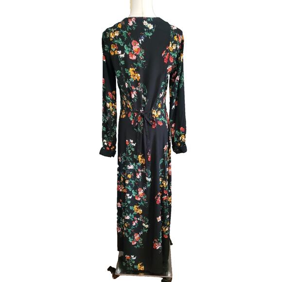 ROLLA'S Black Floral Maxi Dress - Picture 4 of 13